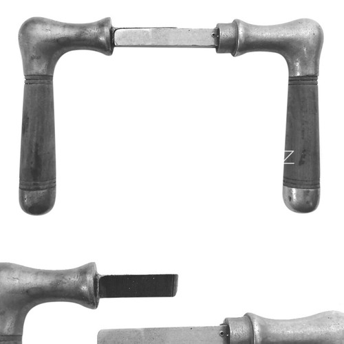 Maniglia per porta art deco - maniglia,