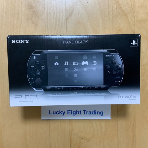 Psp 2000 piano black - psp, box