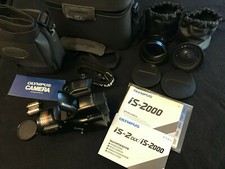 Olympus IS-2 DLX / IS-2000 ED35-135mm Super Macro-Zoom Macro, Fotocamera Vintage