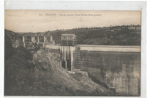 Eguzon vue amont d - ,, d'
