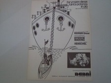 advertising Pubblicità 1975 MOTORI MARINI FARYMANN DIESEL