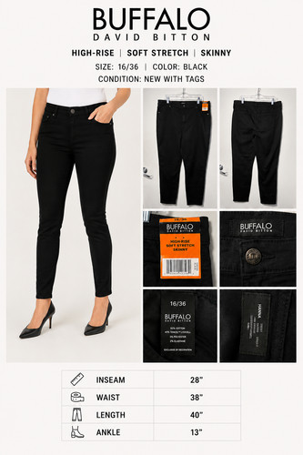 Jeans skinny donna buffalo - jeans,