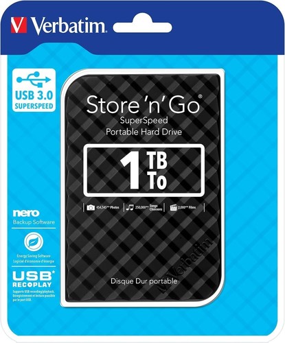 Verbatim store go 1tb hard - go,