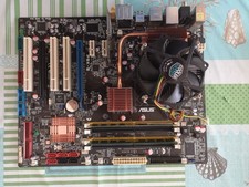Motherboard Asus P5K-E, processore Intel CORE2 Quad Q6600 2,4 GHz, 4 GB ram DDR2