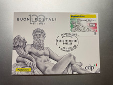 2025 Cartolina Filatelica Buoni Fruttiferi Postali