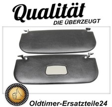 1 set alette parasole nere