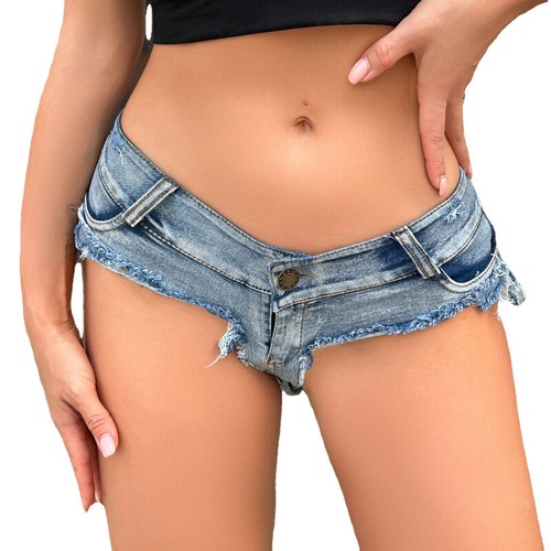 Donna pantaloncini jeans micro - pantaloncini,