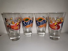 Fanta set 4 bicchieri in vetro