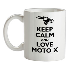 Tazza Keep Calm and Love Moto