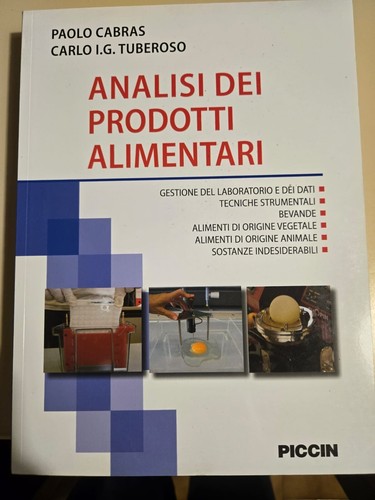 Analisi dei prodotti alimetari