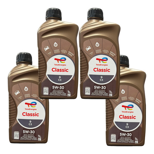 Kit litri olio motore 5w30 - olio,
