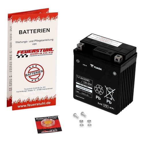 Batteria yuasa yamaha xmax - batteria,