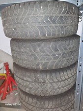 Set 4 ruote Invernali complete  di cerchi acciao e gomme Pirelli 195/50 R15 82H