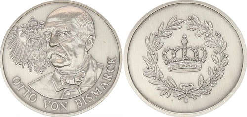 Medaglia brd bismarck momenti - bismarck,,