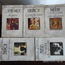 Lotto 5 libri Wilde/Altri 100