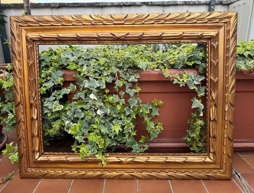 Cornice antica legno dorato - legno,