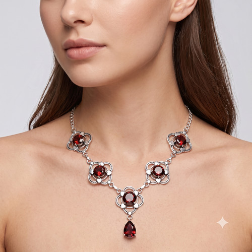 Collana gioielli fatti mano - collana,