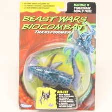 GIG Kenner Beast Wars Biocombat Transformers Maximal Cybershark Squalo Tigre