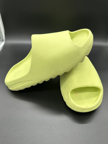 Adidas yeezy slide glow green - slide,