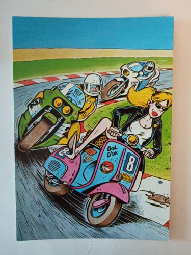 Carte postale franck margerin - postale,