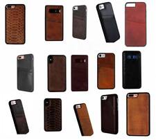 Vera Custodi IN Pelle per Apple IPHONE 6 7 8 X Galaxy S8 Protettiva Cellulare