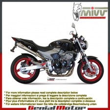 Terminale Scarico MIVV X-cone Acciaio inox per Honda Hornet 600 2003 > 2006
