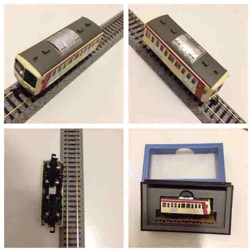 Scale motorized tram - n, tram/train