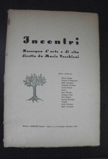 Rivista INCONTRI n. 6- 1959