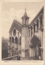 C6437-FERRARA-CATTEDRALE PARTICOLARE DEL TRICUSPIDE, ED. STAB. PEZZINI
