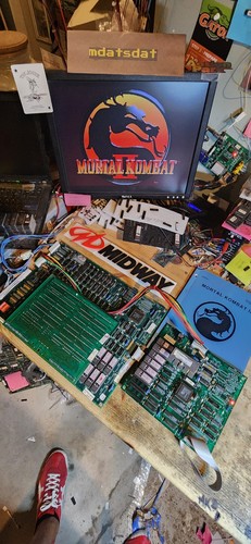 Mortal kombat pcb - kombat, 2