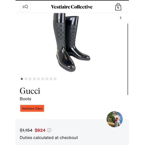 Stivali pioggia gucci - stivali, da