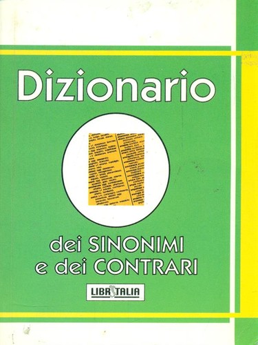 Dizionario dei sinonimi - dizionario, e