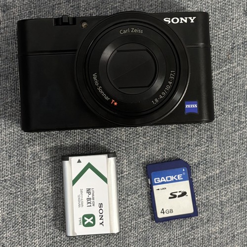 Sony cyber shot dsc rx100 - sony, cyber-shot