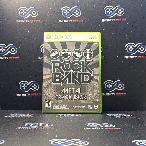 Rock band metal track pack - rock,