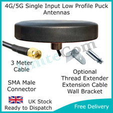 Antenna disco 4G/5G LTE esterno banda larga mobile Internet 3M SMA Huawei TP-Link