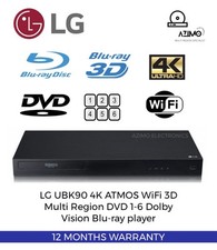 LG UBK90 Multi Region DVD 1-6