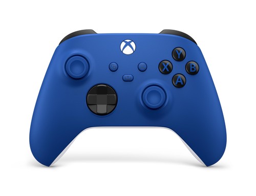Xbox controller shock blue per - controller,