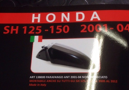 Parafango anteriore per honda - parafango,
