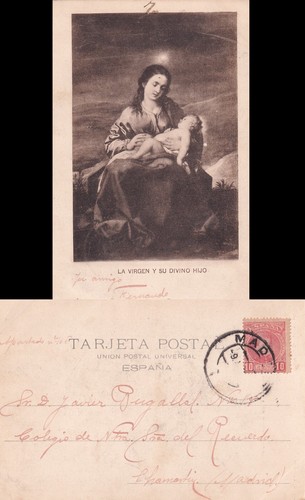Spagna 1901 cartolina - , da