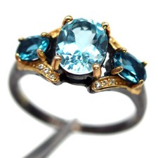 Anello vintage in argento 925