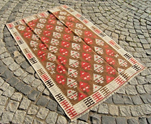 Tappeto kilim turco - tappeto, 43''