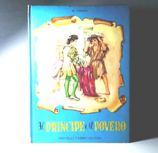 IL PRINCIPE E IL POVERO DI M.TWAIN LIBRO DA COLLEZIONE -(39)