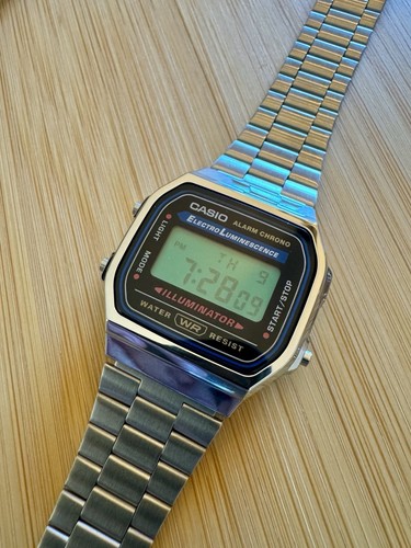 Casio a168wa con cinturino - a168wa-1,