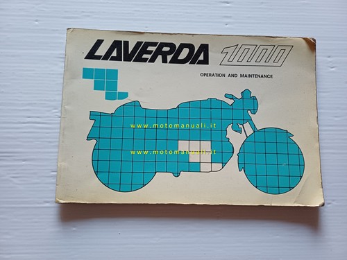 Laverda 1000 1976 - , manuale