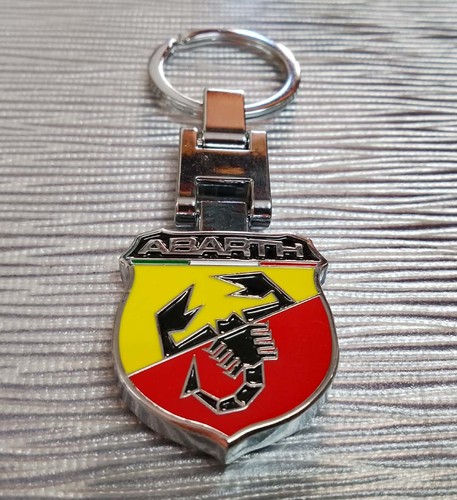 Portachiavi metallo con - in,