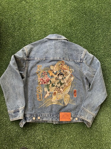 Giacca jeans evisu denim - evisu,