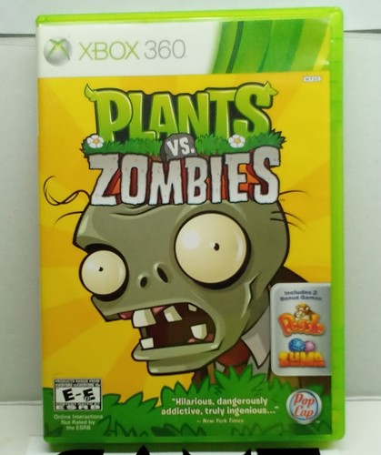Plants zombies xbox 360 - (xbox,