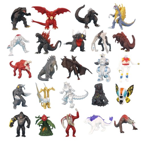 Set action figure godzilla - figure,