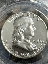 1958 Cameo Proof Franklin