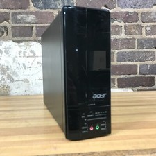 Acer SFF Desktop PC Retro Gaming AMD Dual Core 2.10GHz 3GB RAM (Windows Vista)